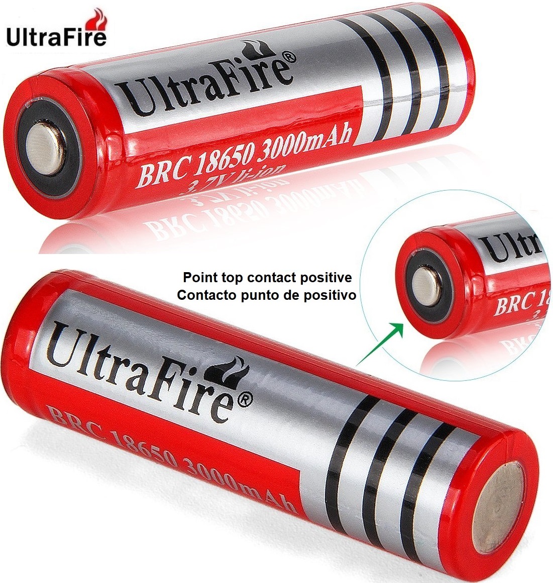 BRC18650 3.000mAh Point